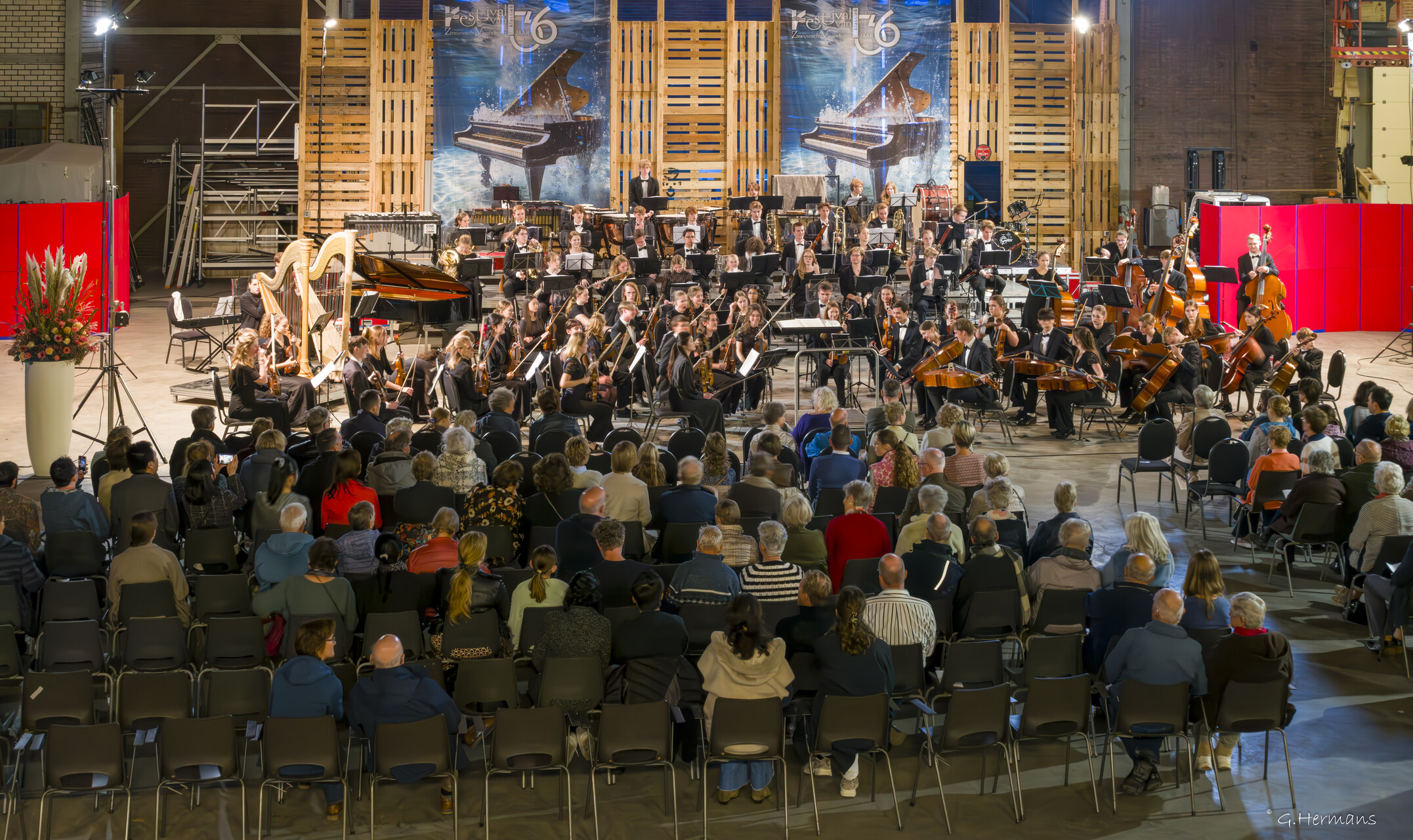 Euregio Jeugdorkest in ons depot